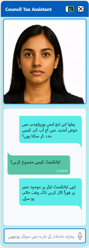 Avatar Chat Assistant